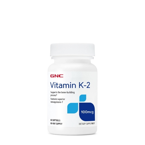 GNC Vitamin K-2 100mcg - 60 capsule vegetale