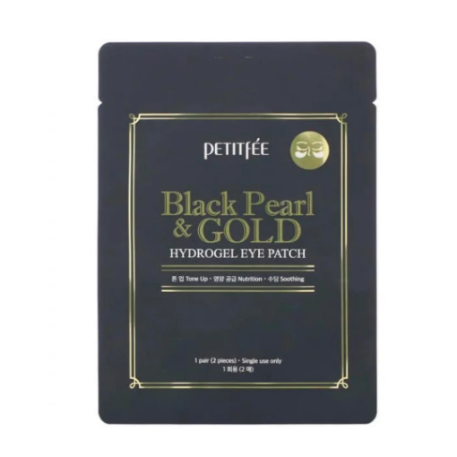 petitfee black pearl+gold hydrogel eye patch ctx2 buc