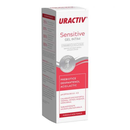 Uractiv Sensitive gel intim - 200ml Terapia