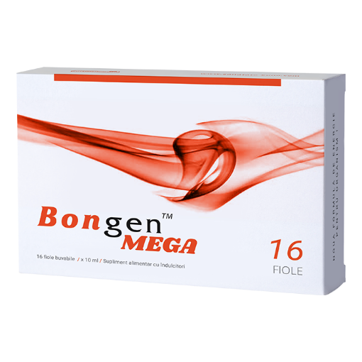 Bongen Mega solutie buvabila 10ml - 16 fiole Naturpharma