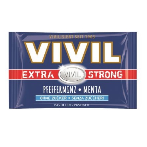 vivil extra strong menta naturala fara zahar 25g