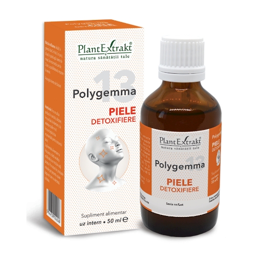 Poza cu plantextrakt polygemma 13 piele detoxifiere 50ml