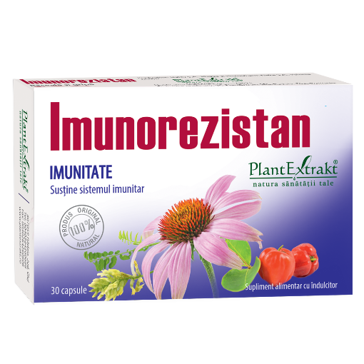 PlantExtrakt Imunorezistan - 30 capsule