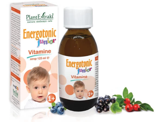 plantextrakt energotonic junior vitamine 125ml