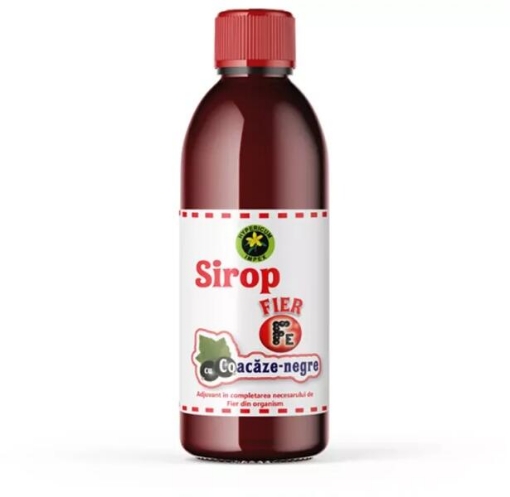 Hypericum Sirop cu Fier si coacaze negre - 500ml