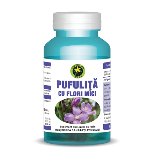 Poza cu Hypericum Pufulita cu flori mici - 60 capsule