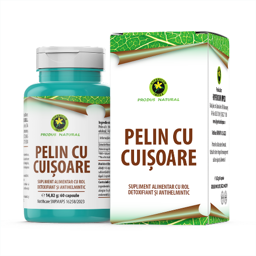 Hypericum pelin si cuisoare - 60 capsule