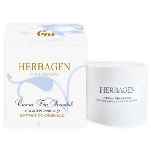 Herbagen Crema cu colagen si galbenele - 100ml