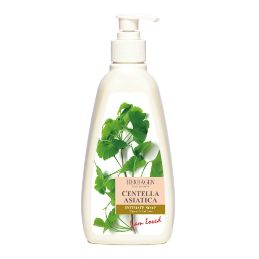 Poza cu Herbagen Sapun lichid intim cu extract de Centella asiatica - 500ml