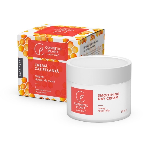 Cosmetic Plant Crema de zi catifelanta cu miere si laptisor de matca - 50ml