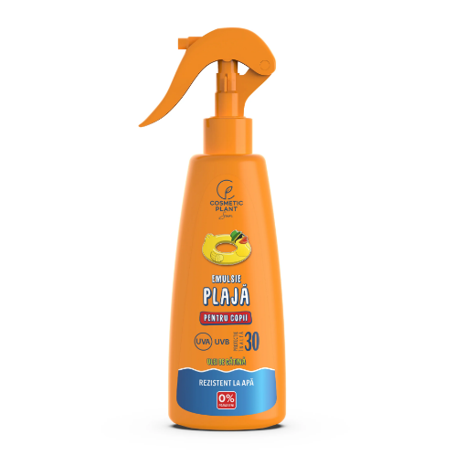Poza cu Cosmetic Plant Emulsie de plaja pentru copii spray SPF30 - 200ml
