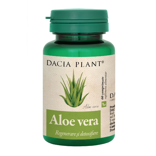 Poza cu Dacia Plant Aloe Vera - 60 comprimate