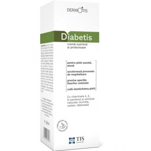 Poza cu DiabeTIS crema nutritiva si protectoare - 100ml Tis  Farmaceutic