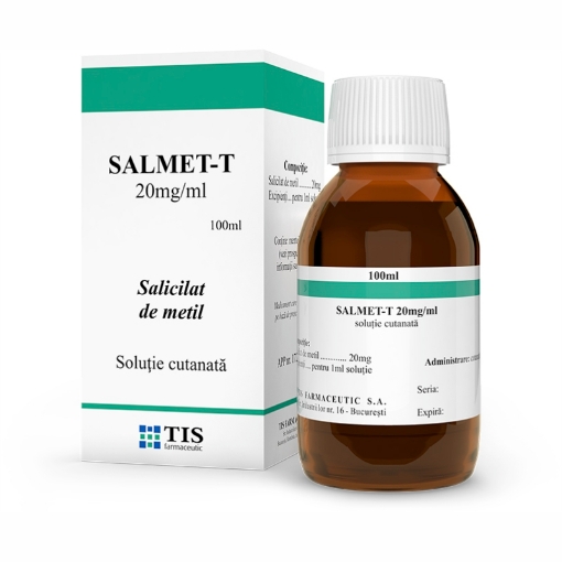 Poza cu Salmet-T 20mg/ml solutie cutanata - 100ml Tis Farmaceutic