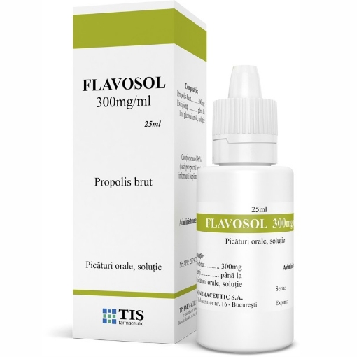 Poza cu Tis Flavosol 30% picaturi orale solutie - 25ml