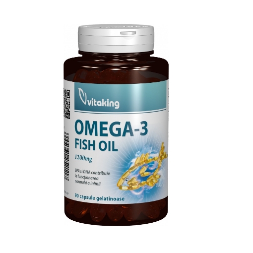 Vitaking Omega-3 1200mg - 90 capsule gelatinoase