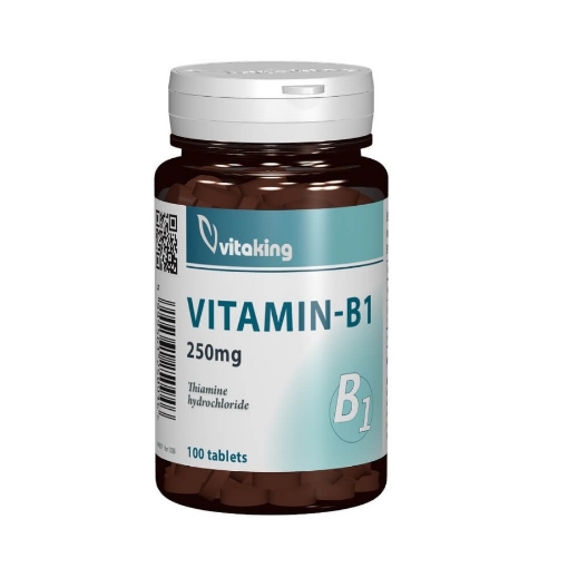 Poza cu vitaking vitamina b1 250mg ctx100 cps