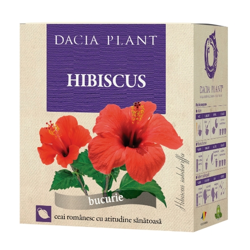 Dacia Plant ceai de hibiscus - 50 grame