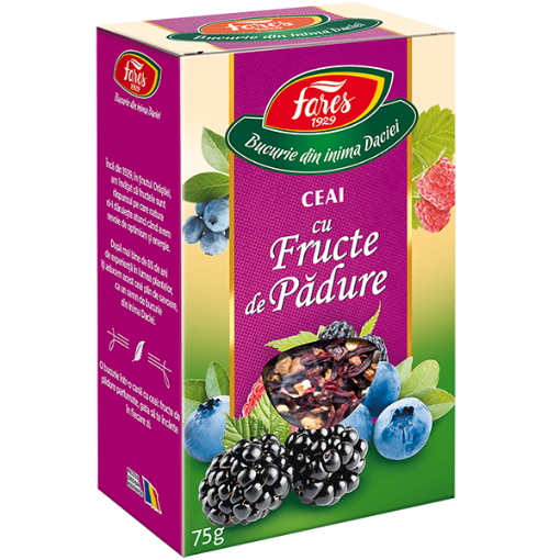 Fares Aromfruct ceai cu fructe de padure - 75 grame