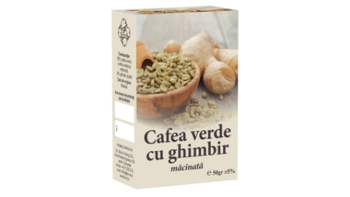 Bis-Nis cafea verde cu ghimbir - 50 grame