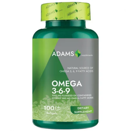 Adams Vision Omega 3-6-9 - 100 capsule