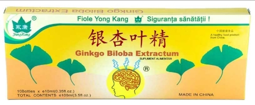 China Ginkgo biloba - 10 fiole buvabile