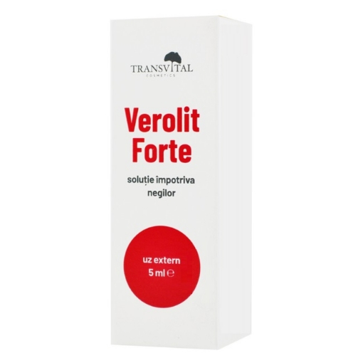 Verolit Forte solutie impotriva negilor - 5ml Transvital