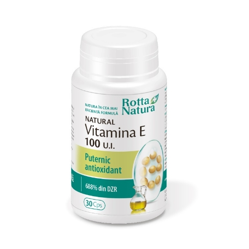 Rotta Natura Vitamina E 100UI - 30 capsule