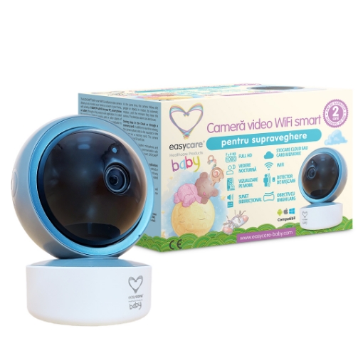 EasyCare Baby Camera video WiFi Smart pentru supraveghere - 1 bucata