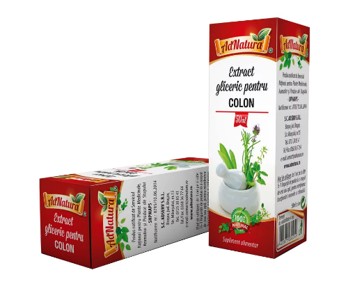 AdNatura extract gliceric pentru colon - 50ml