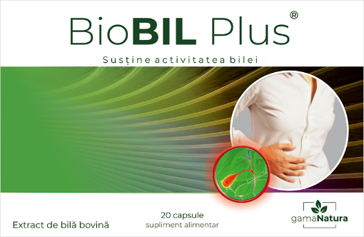 Poza cu BioBIL Plus - 20 capsule Gama Natura