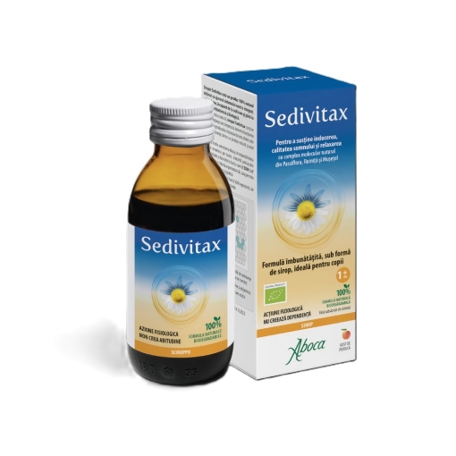 Aboca Sedivitax Pediatric sirop pentru copii bio - 220 grame