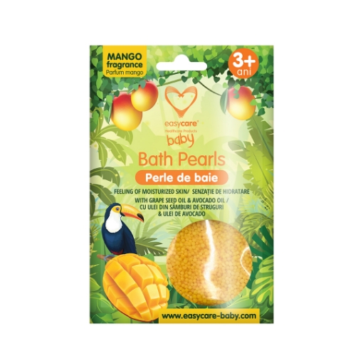 EasyCare Baby Perle de baie cu parfum de mango - 75 grame