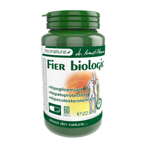 Pro Natura Fier Biologic - 60 capsule