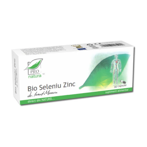 ProNatura Bio Seleniu Zinc - 30 capsule