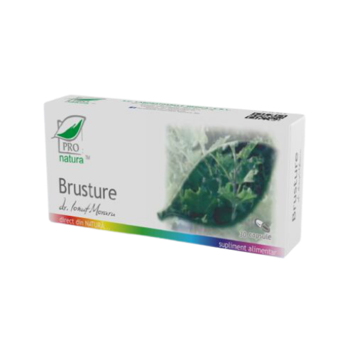 Poza cu Pro Natura Brusture - 30 capsule