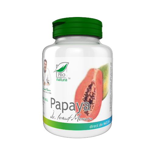 Poza cu ProNatura Papaya - 200 capsule