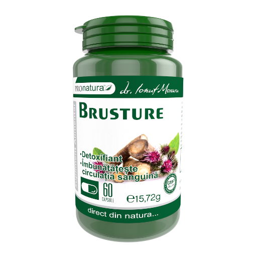 Poza cu Pro Natura Brusture - 60 capsule