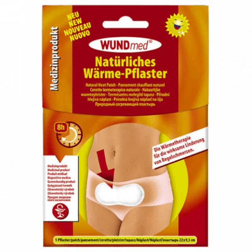 wundmed plasture cu efect de incalzire impotriva durerilor menstruale 22x9.5cm