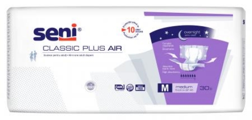 Seni Classic Plus Air Medium - 30 bucati