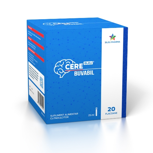 CereBleu buvabil - 20 flacoane Bleu Pharma