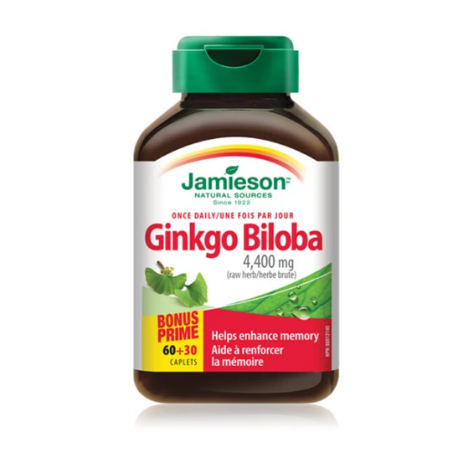 Poza cu jamieson ginkgo biloba 80mg ctx90 cpr