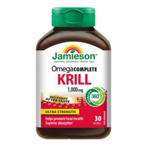 Poza cu jamieson omega complet pure krill 1000mg ctx30 cps moi