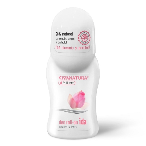 vivanatura deo roll-on ida orhidee si lotus 50ml