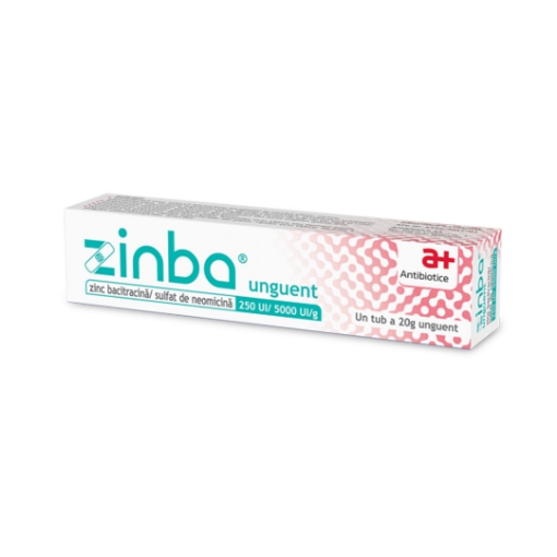 Poza cu Zinba 250UI/5000UI/g - 20 grame Antibiotice Iasi