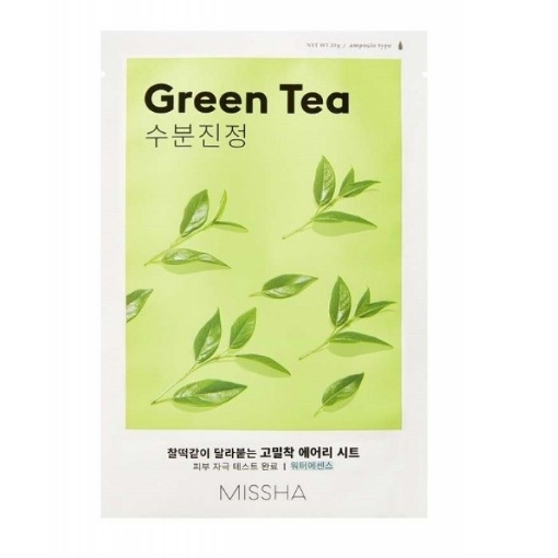 Poza cu Missha masca pentru fata cu extract de ceai verde - 1 bucata