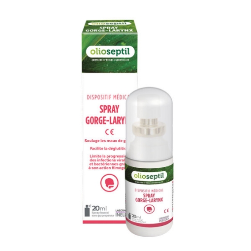 Olioseptil Gorge-Larynx spray pentru gat cu uleiuri esentiale - 20ml