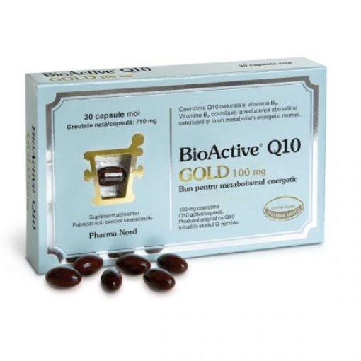 Poza cu Pharma Nord BioActive Q10 Gold 100mg - 30 capsule
