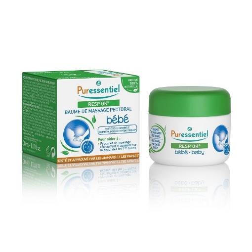 puressentiel resp ok unguent masaj pectoral bebelus 30ml