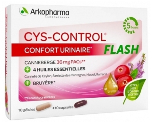 arko cys-control flash ctx10 gelule+ 10 cps arko